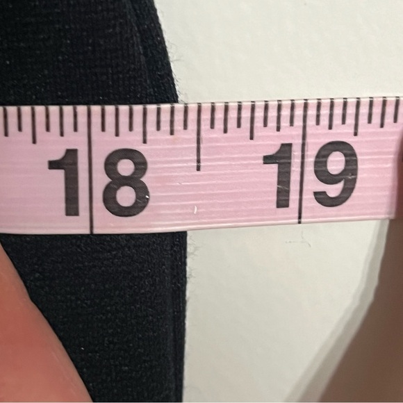 NWT Michael Kors Red/Black Colorblock Gold Studded Lined Sheath Dress Size 8 - Picture 9 of 12